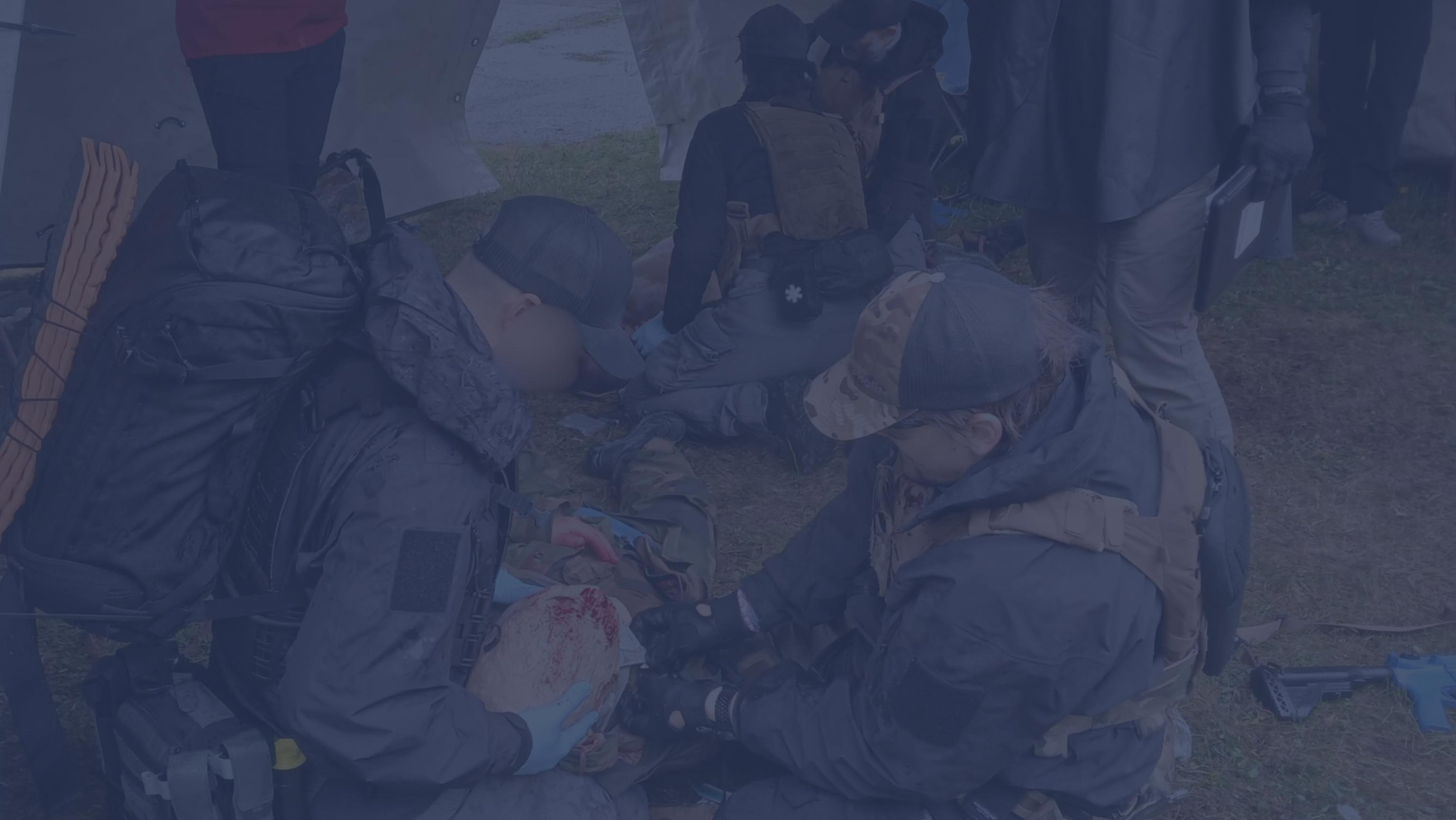 Mass casualty response training scenario